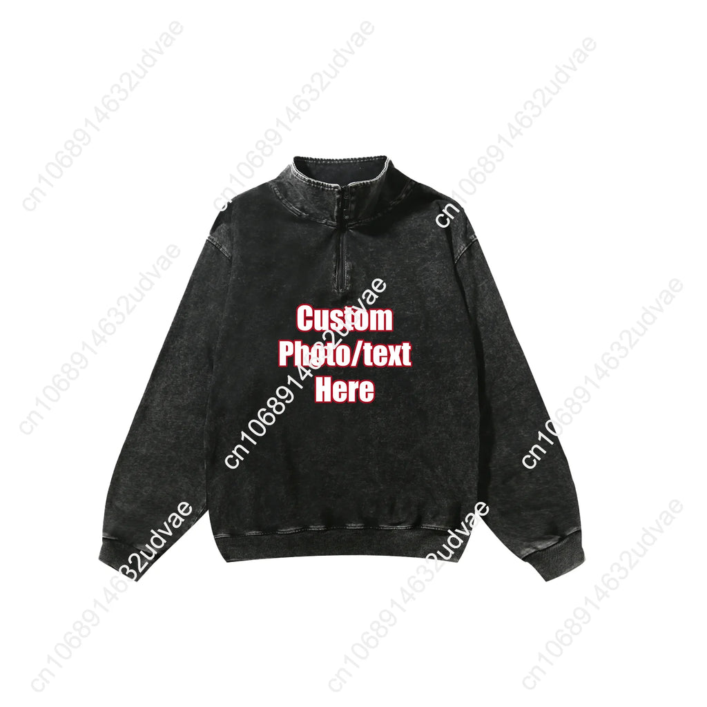 US Air Force Pararescue Retro Sweatshirt Man Woman Teenager Vintage Pullover Half Zipper Sweat Custom Made Tops Sleeved Tshirt